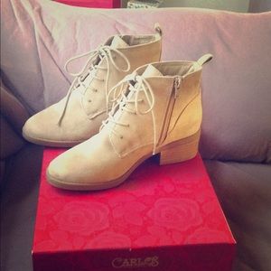 Sand Colored Booties